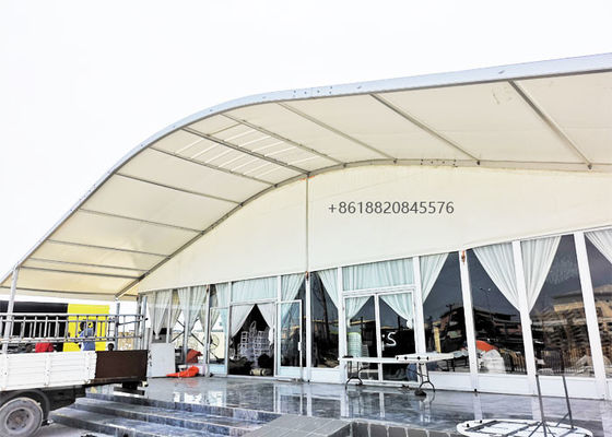 chất lượng Lều sự kiện đám cưới bằng kính 40x60 sang trọng không thấm nước nhà máy sản xuất